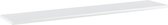 vidaXL Wandschappen 8 st 100x20x1,5 cm spaanplaat hoogglans wit