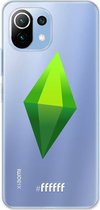 6F hoesje - geschikt voor Xiaomi Mi 11 Lite -  Transparant TPU Case - The Sims #ffffff