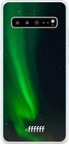 6F hoesje - geschikt voor Samsung Galaxy S10 5G -  Transparant TPU Case - Northern Lights #ffffff