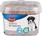 Trixie junior soft snack dots met omega-3 - 140 gr - 1 stuks