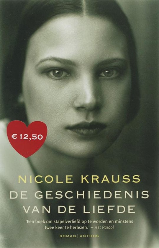 Boek 'De geschiedenis van de liefde' van Nicole Krauss met hart met €12,50.