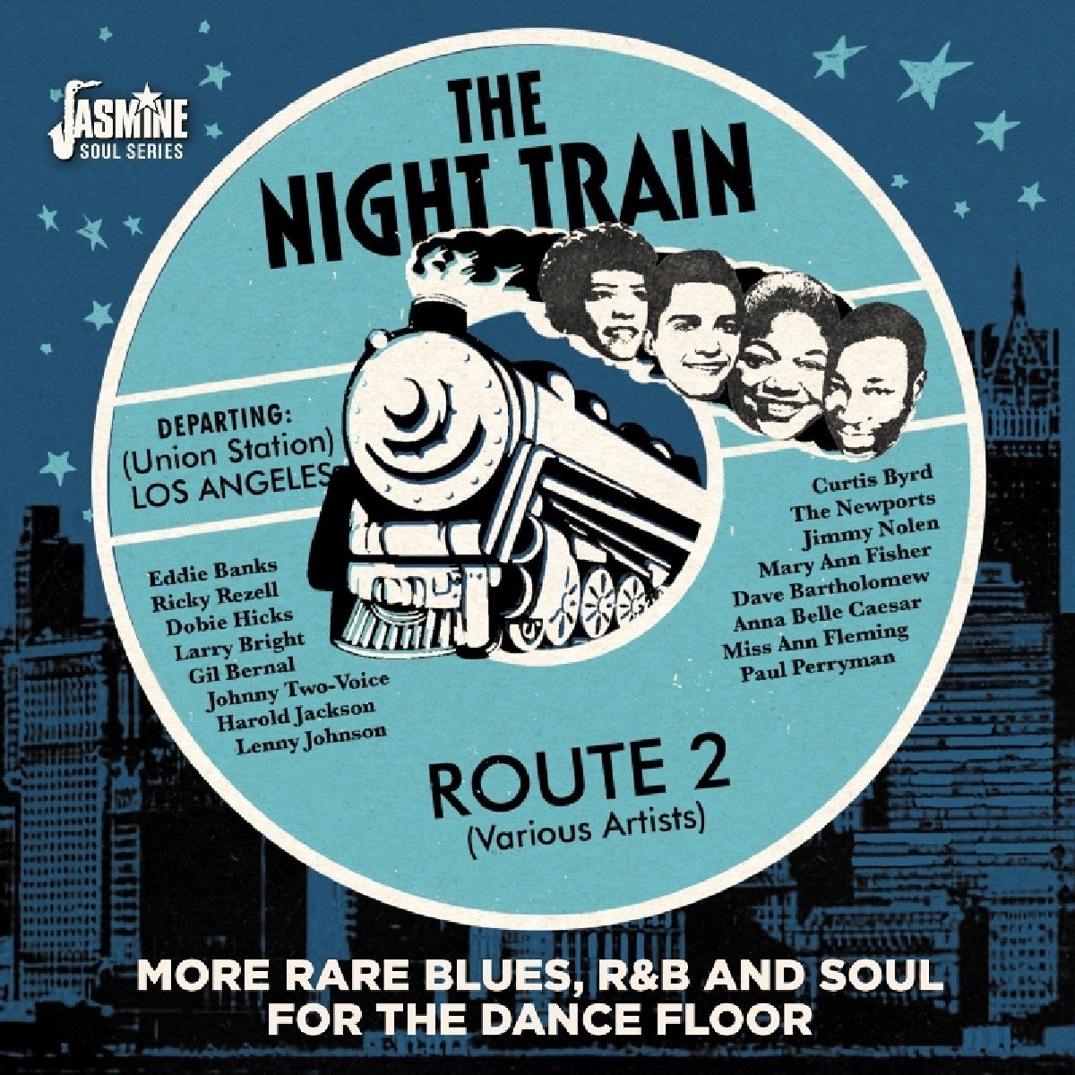 Various Artists - The Night Train Route 2 (More Rare Blues, R&B And Soul) (CD)