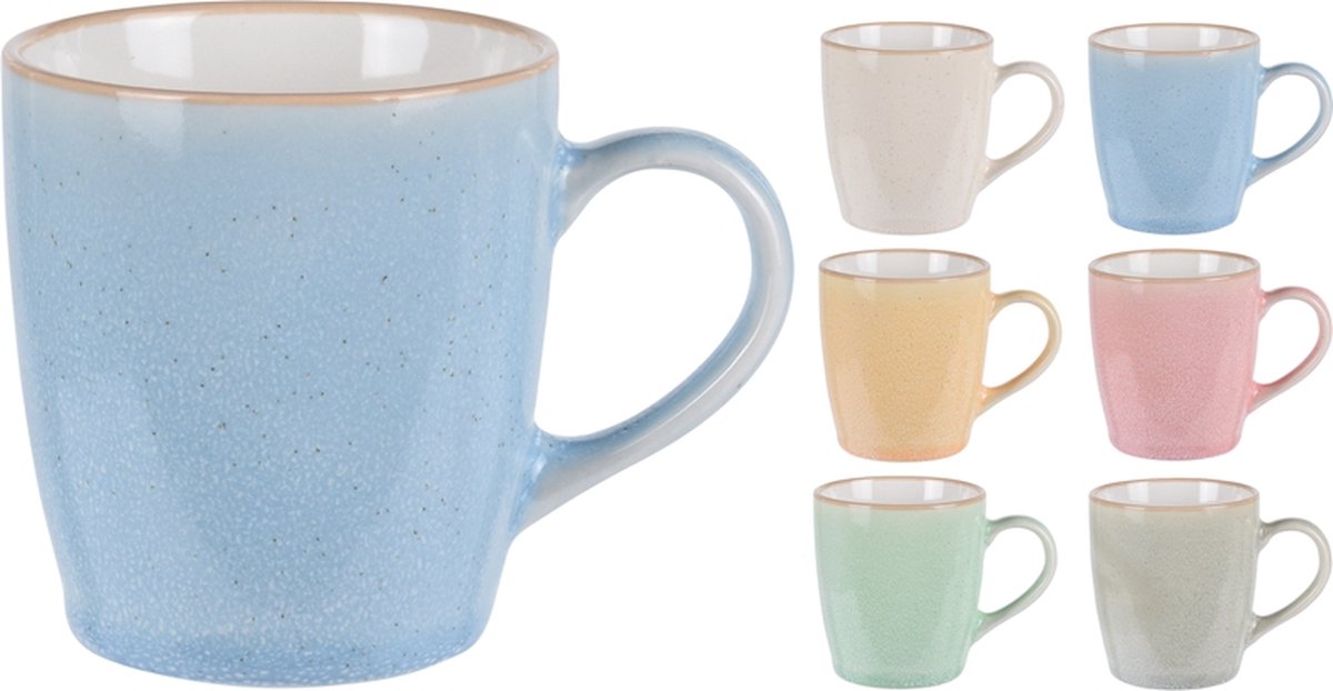 Beker new bone porselein 170ml (1 stuk) assorti