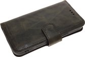 Made-NL Handgemaakte ( Samsung Galaxy S10 Plus ) book case Bruin glad robuuste glans leer