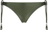 Hunkemöller Dames Badmode Brazilian bikinibroekje Lucia  - Groen - maat XL