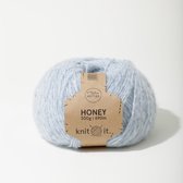 Veritas Breiwol Honey 1-Pack - Lichtblauw
