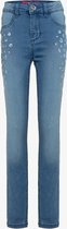 TwoDay meisjes jeans met luipaardprint - Blauw - Maat 164