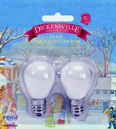 Dickensville Reservelampen 12v-1w E12 Wit 2 Stuks