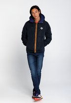 J&JOY - Jas Mannen Moraine Lake Navy Double Hood