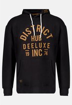 DEELUXE Hoodie met logo  ALVAN Black