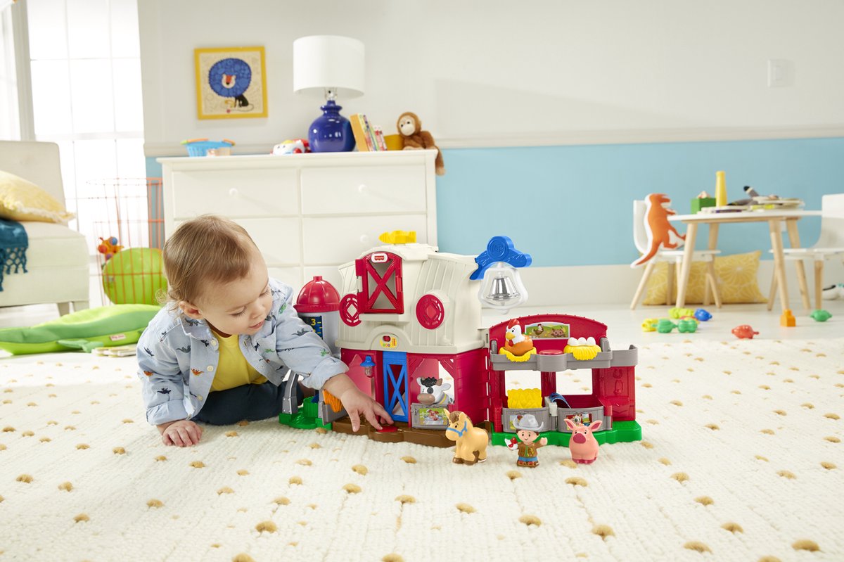 Fisher-Price Little People Coffret de jeu de ferme des amis animaux 