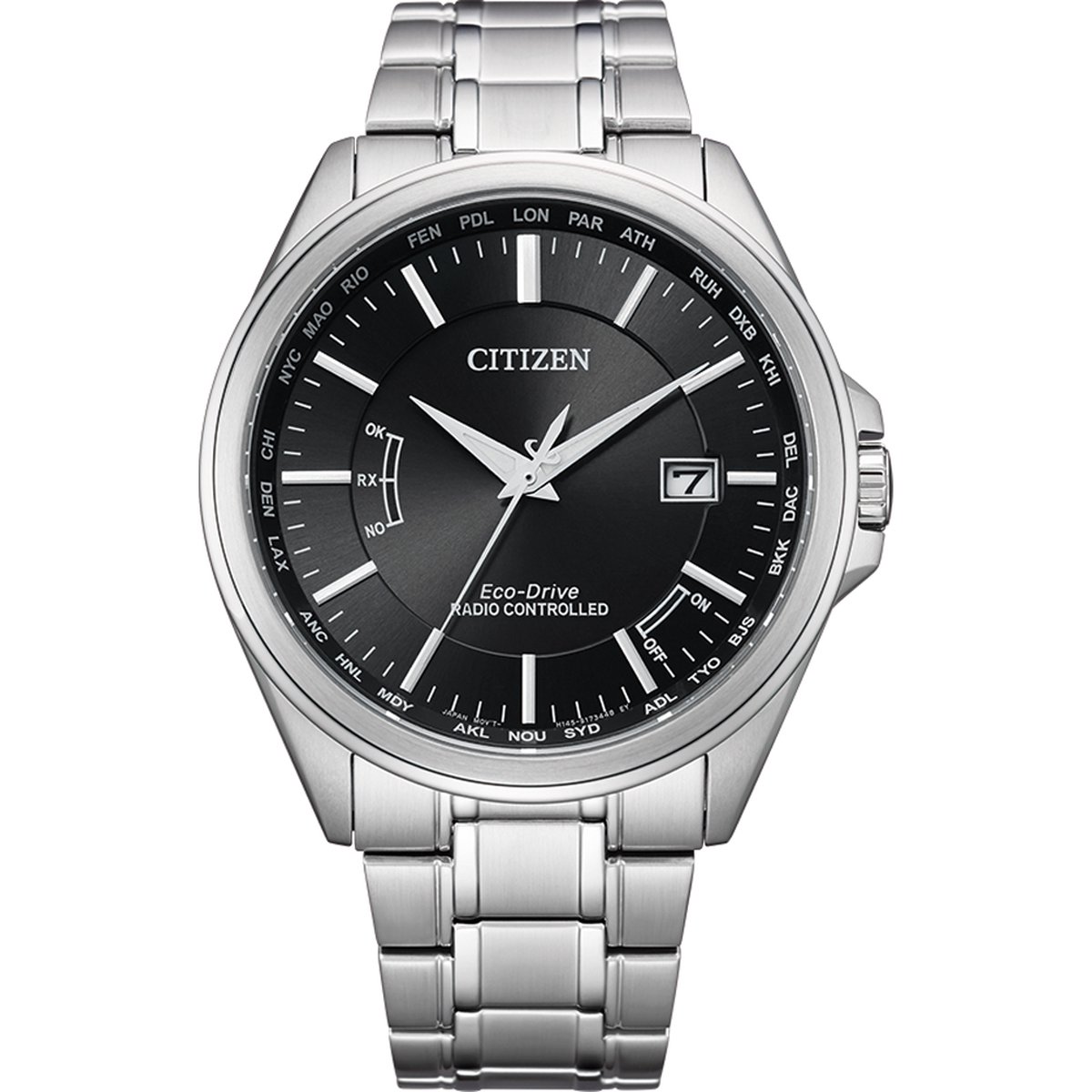 Citizen CB0250-84E Horloge - Staal - Zilverkleurig - Ø 43 mm