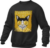 Crypto Kleding - Crypto Cat Bitcoin - Trui/Sweater