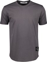 Calvin Klein T-shirt - Slim Fit - Grijs - XXL