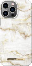 iDeal of Sweden Fashion Backcover iPhone 13 Pro Max hoesje - Golden Pearl Marble