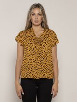 Voyar La Rue Taylor Top | Geel Print