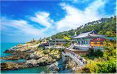 Boeddhistische tempel Haedong Yonggungsa in Busan - Foto op Forex - 45 x 30 cm