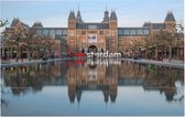 I Am Amsterdam letters voor het Rijksmuseum - Foto op Forex - 60 x 40 cm