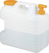 Relaxdays jerrycan met kraan - water jerrycan - watertank voor drinkwater - waterreservoir - 20 Liter