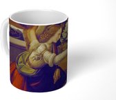Mok - The Annunciation by Leonardo - Leonardo da Vinci - 350 ML - Beker