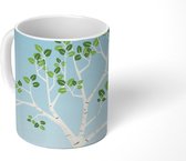 Mok - een berk in de lente - 350 ML - Beker
