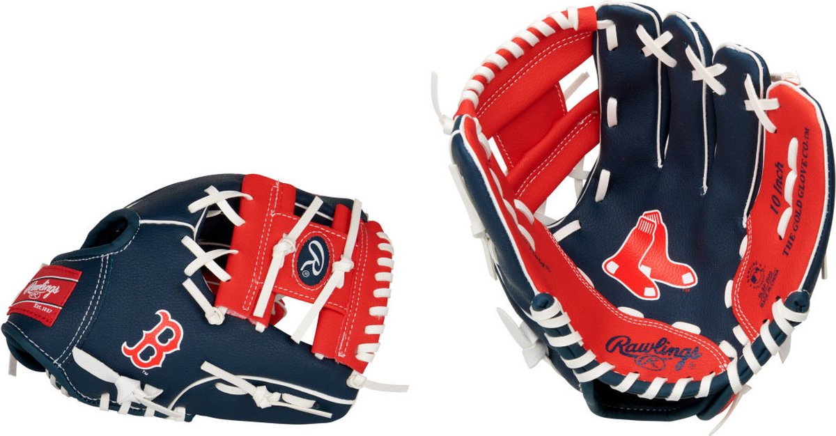 Rawlings MLB Logo Handschoenen Links Vangen 10 Inch Team Red Sox