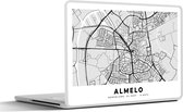 Laptop sticker - 13.3 inch - Stadskaart - Almelo - Nederland - 31x22,5cm - Laptopstickers - Laptop skin - Cover