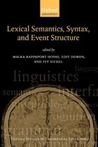 Lexical Semantics, Syntax, And Event Structure