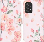 iMoshion Design Softcase Book Case Samsung Galaxy A52(s) (5G/4G) - Blossom Watercolor