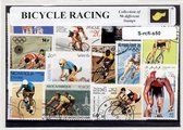 Racefietsen – Luxe postzegel pakket (A6 formaat) : collectie van 50 verschillende postzegels van racefietsen – kan als ansichtkaart in een A6 envelop - authentiek cadeau - kado - g