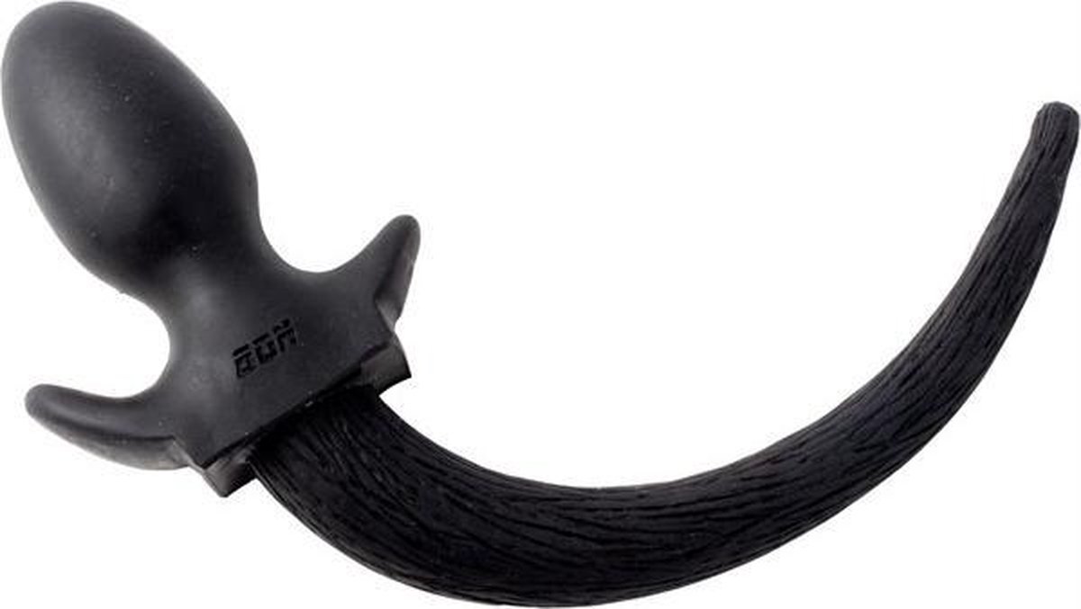 Goedkoopste Bon4 Dog Tail Buttplug Black S