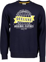 DEELUXE Sweatshirt met ronde hals WORLD Navy