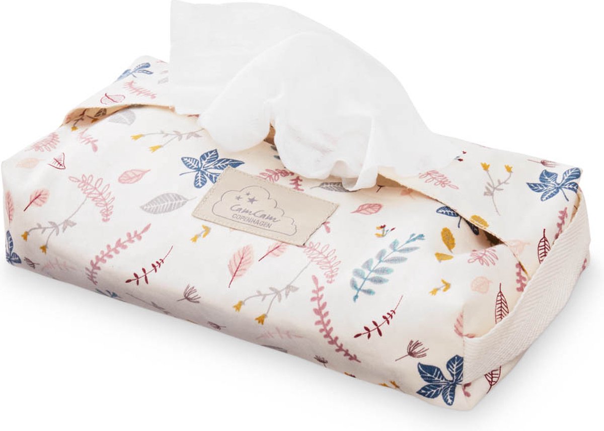 Cam Cam- babydoekjes cover- Pressed leaves rose Cam Cam- babydoekjes cover- Pressed leaves rose