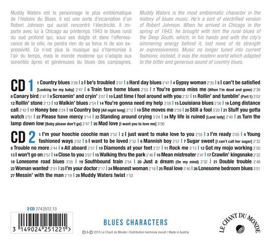 Muddy Waters Rollin' Stone - Remastered CD - Chicago blues uit de