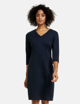 TAIFUN Dames Accentuerende jurk met 3/4-mouwen