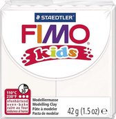 Fimo Kids boetseerklei 42 gram wit