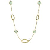 Collier Groen Aventurijn 2.80ct 42 - 45 Cm