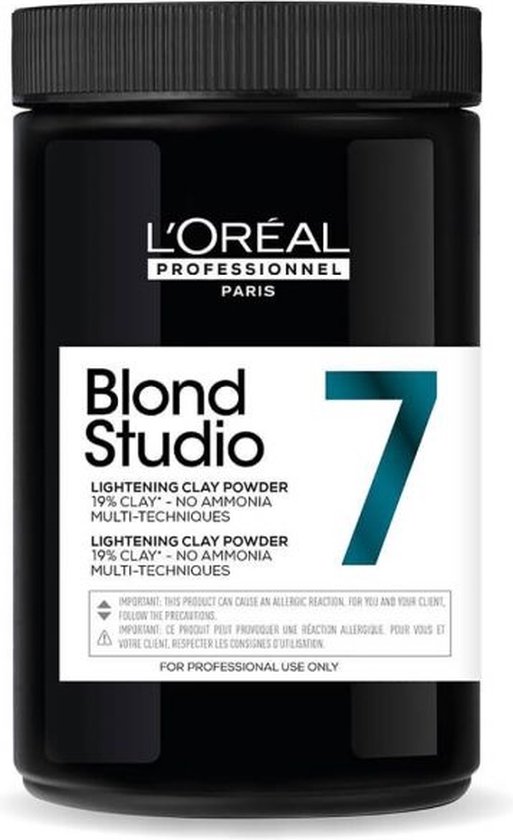 L’Oréal Professionnel - Blond Studio - Clay Powder - Blondeerpoeder voor alle haartypes - 500 ml - L’Oréal Professionnel