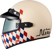 Nexx X.G100 Checkmate Classic Cream L