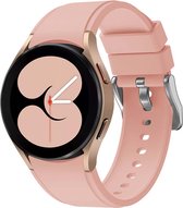 Samsung Galaxy Watch 4 - Silicone Bandje - Roze - 20mm - Large (kopie)