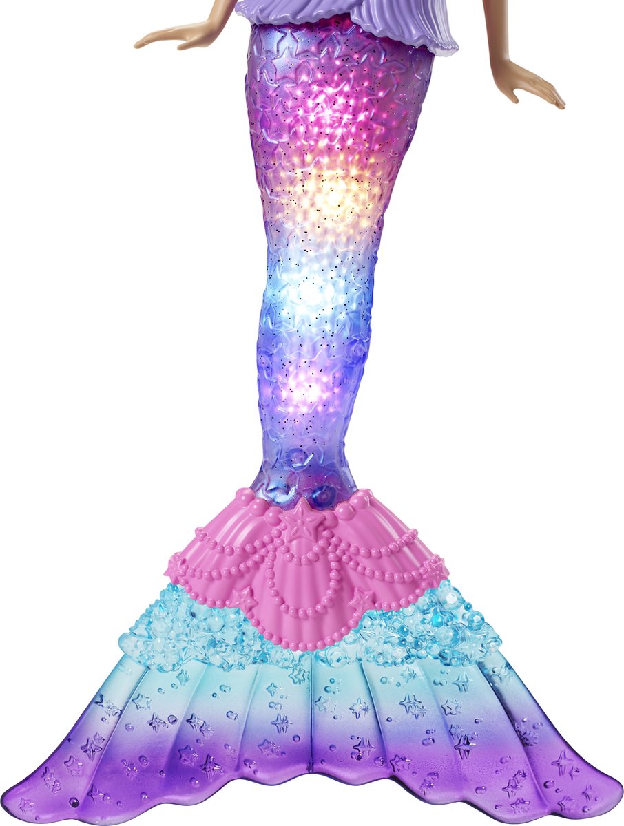 Barbie Dreamtopia - Barbiepop - Zeemeermin met twinkelende lichten — afbeelding 6