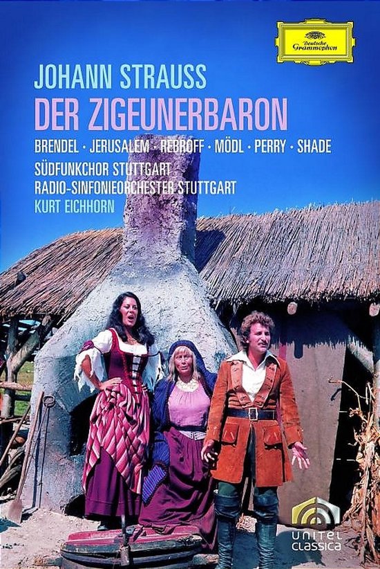 Cover van de film 'Strauss - Der Zigeunerbaron'