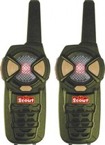 walkietalkie Scout 50 x 150 mm groen 2 stuks