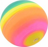 regenboogballen 7 cm rubber 3-delig