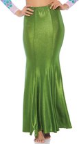 Leg Avenue Kostuum rok -3XL/4XL- Shimmer Spandex Mermaid Groen