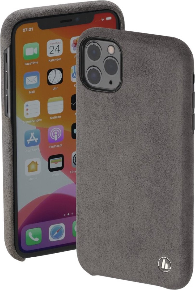 Hama Cover Finest Touch Voor Apple IPhone 12 Pro Max Antraciet