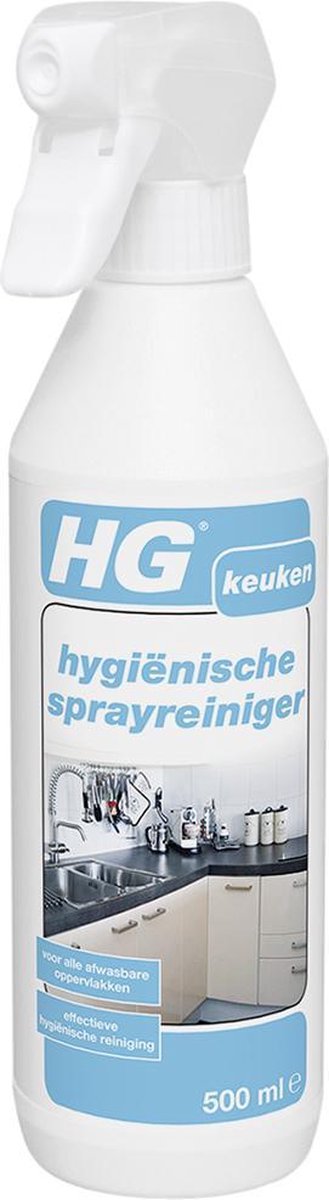 HG keuken reiniger - 500ml - effectief en hygiënisch - voor alle afwasbare oppervlakken