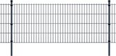Everest Dubbelstaafmatten en palen 2008 x 1230 mm 12 m grijs