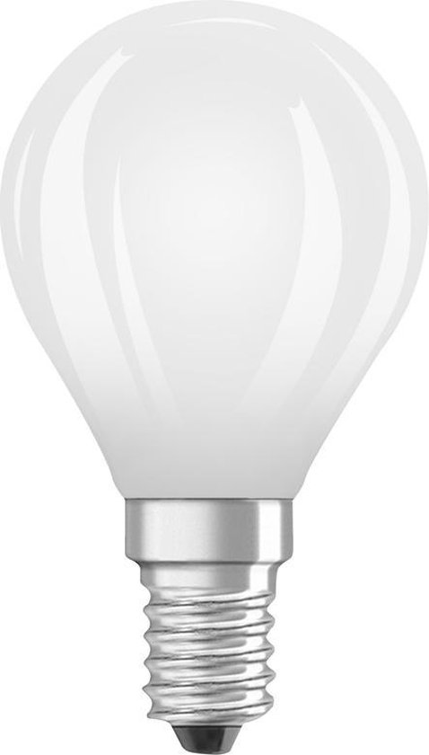 Ale plafond personeelszaken Osram E14 dimbare LED lamp P45 mat 2,8W 250 lm 2700K | bol.com