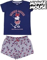 Pyjama Kinderen Minnie Mouse Grijs Blauw